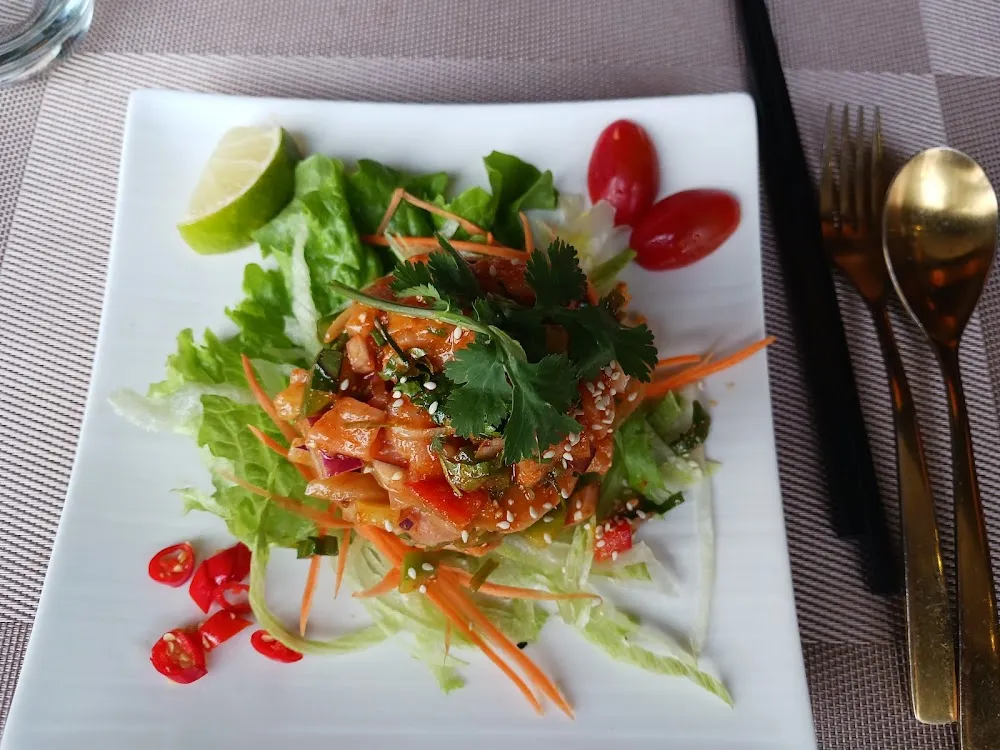 Tartare de Saumon Façon Saigon